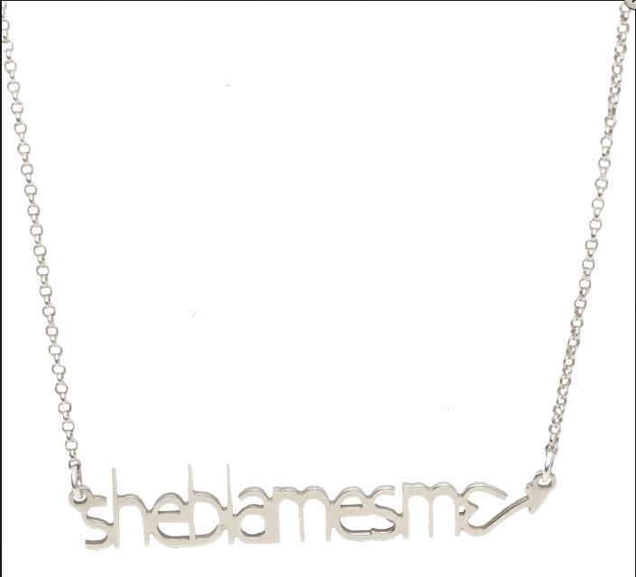 "She Blames Me" Necklace - SWANK - 4