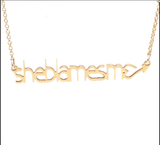 "She Blames Me" Necklace - SWANK - 3