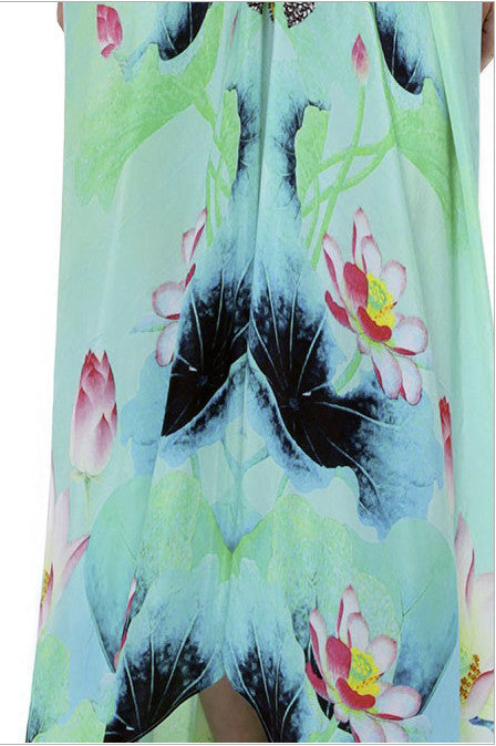 Shahida Parides Lotus 3-Way Style Dress in Aqua - SWANK - Dresses - 6