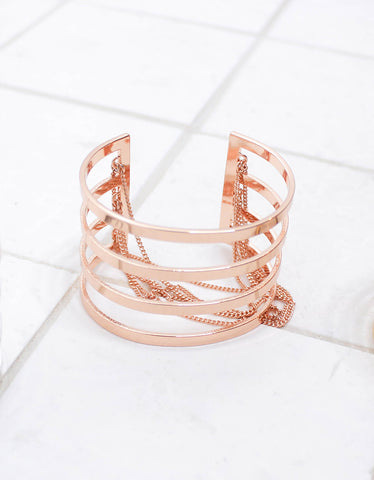 Jenny Bird Mia Cuff in Rose Gold