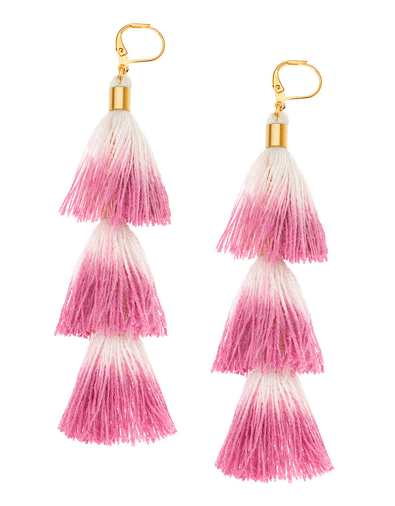 Shashi Sia Earring in Pink