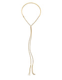 Jenny Bird Skye Lariat Necklace in Gold - SWANK - Jewelry - 1