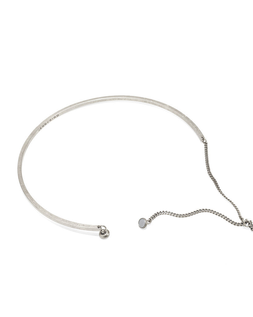 Jenny Bird Skye Lariat Necklace in Silver - SWANK - Jewelry - 3