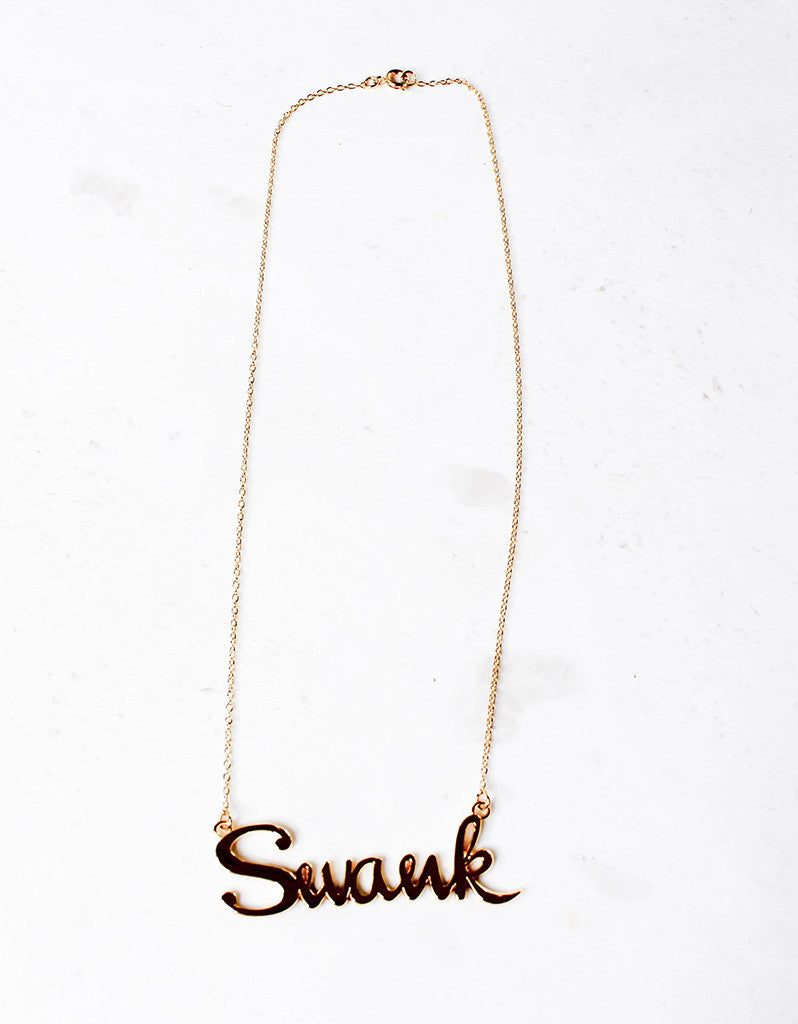 Gold Swank Necklace - SWANK - Jewelry - 5