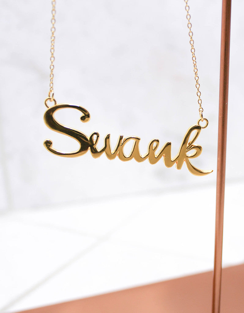 Gold Swank Necklace - SWANK - Jewelry - 2