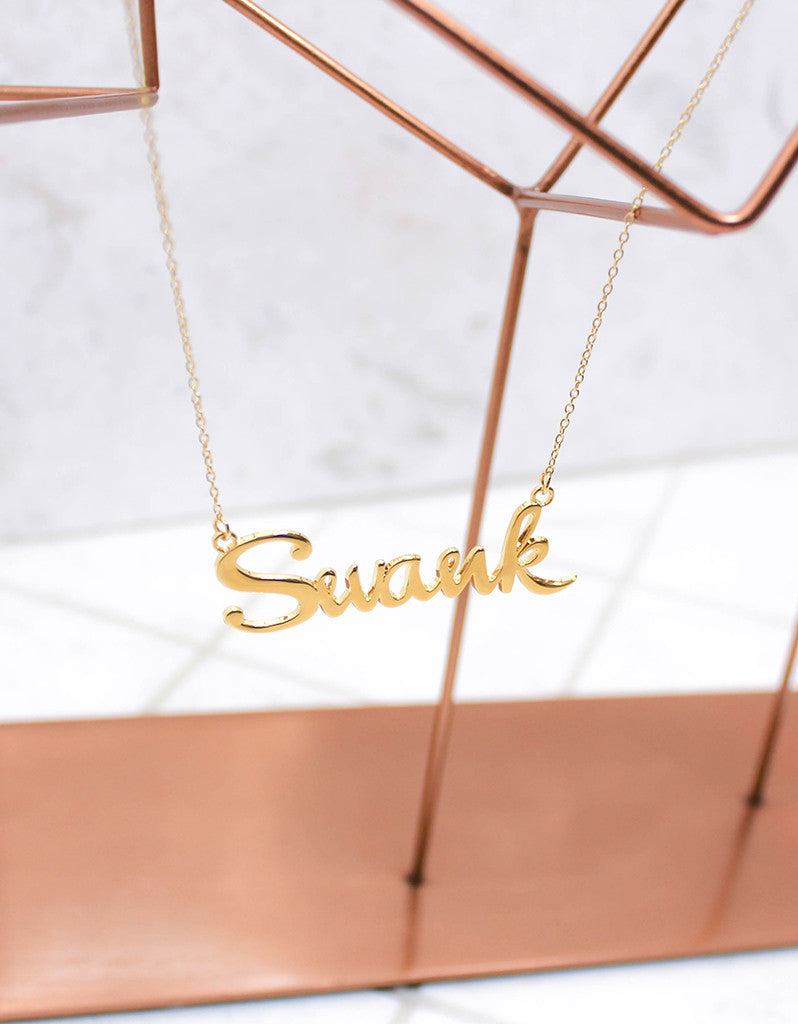 Gold Swank Necklace - SWANK - Jewelry - 6