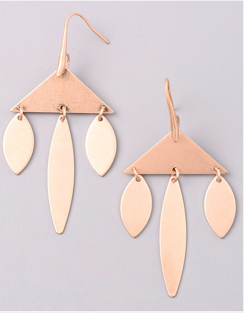 VINTAGE-SNOOT-TRIANGLE-CHANDELIER-EARRINGS-GOLD