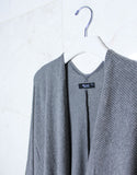 Michael Lauren Texas Fringe Wrap Sweater in Heather Grey - SWANK - Tops - 3