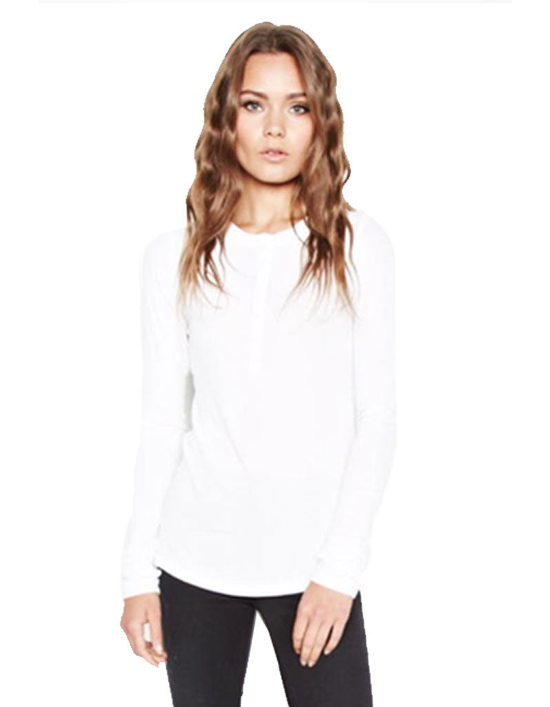 Michael Lauren Vance Fitted Henley - SWANK - Tops - 3