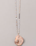 Vintage Snoot Moonstone Necklace in Natural