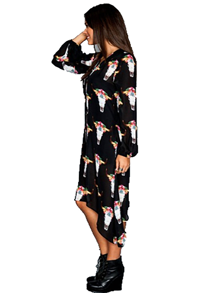 Show Me Your Mumu Butterfly Dress in Wild Wyoming - SWANK - Dresses - 4