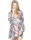 Show Me Your MuMu Donna Michelle Tunic in Palm Funday - SWANK - Tops - 4