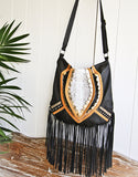 Free As A Bird Handbag with Fringe - SWANK - Handbags - 2