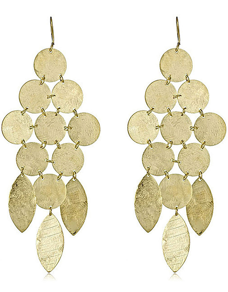 Chandelier Earrings in Gold - SWANK - Jewelry - 5