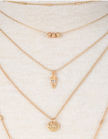 Jenny Bird Bowie Pendant in Gold
