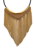 Fiona Paxton Chain Fringe Necklace in Gold - SWANK - Jewelry - 2
