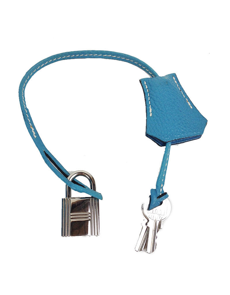 Hermès Blue Jean 35CM Birkin Togo Leather Bag | EMILY'S BAG - SWANK - Handbags - 8