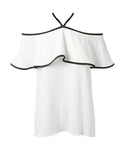 Alexis Isa Top in Vanilla - SWANK - Tops - 1