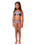 Mara Hoffman Kids Starbasket Racerback Bikini in Navy - SWANK - Swimwear - 1