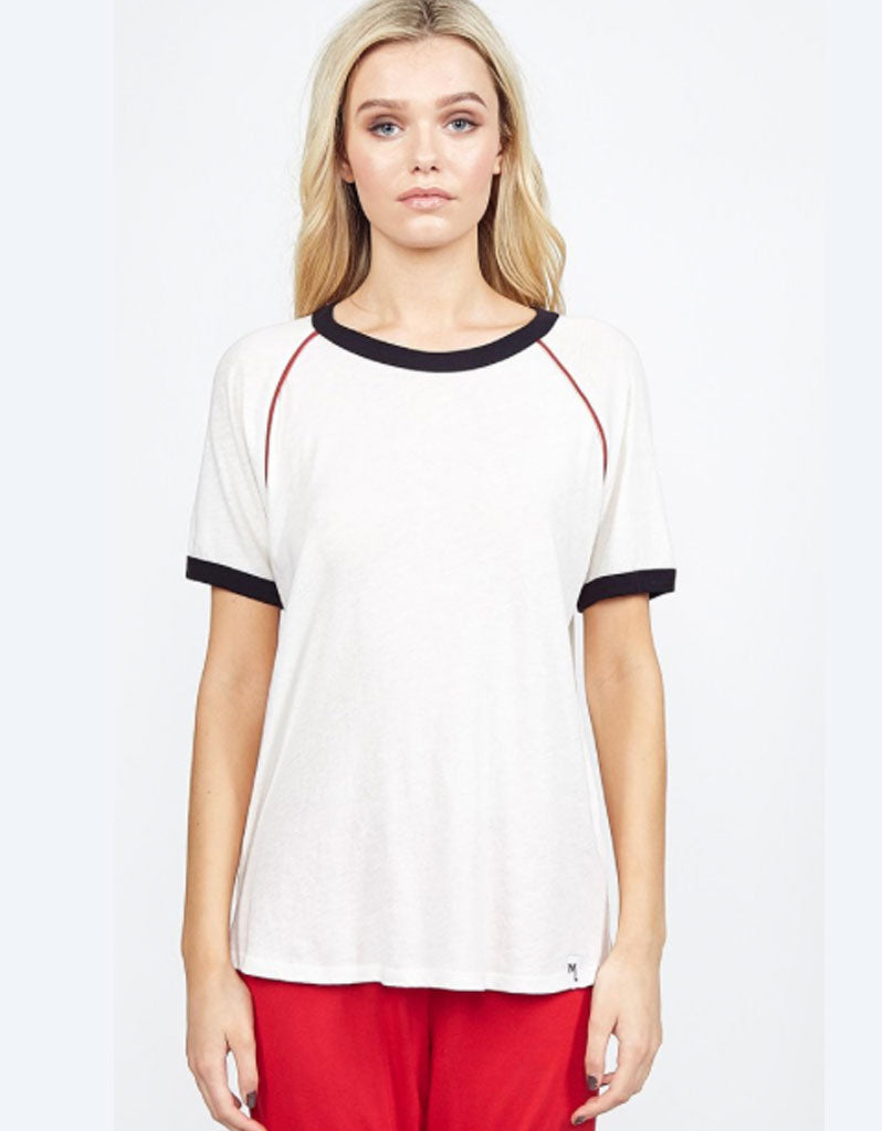 Michael Lauren Pep Raglan Tee