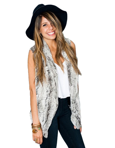 Copy of Show Me Your Mumu Fausta Vest in Mrs. Fawn