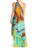 Shahida Parides Avatar 3-Way Style Dress in Aqua - SWANK - Dresses - 3