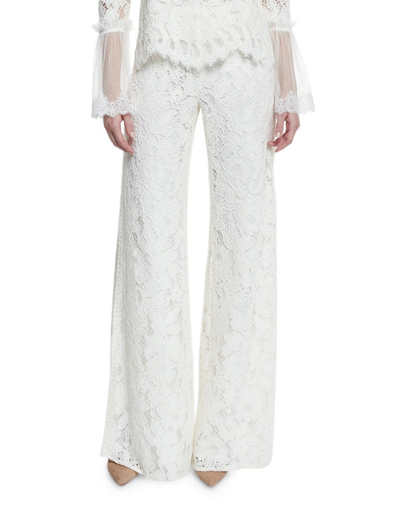 Alexis Rina Lace Pants in Ivory - SWANK - Pants - 2